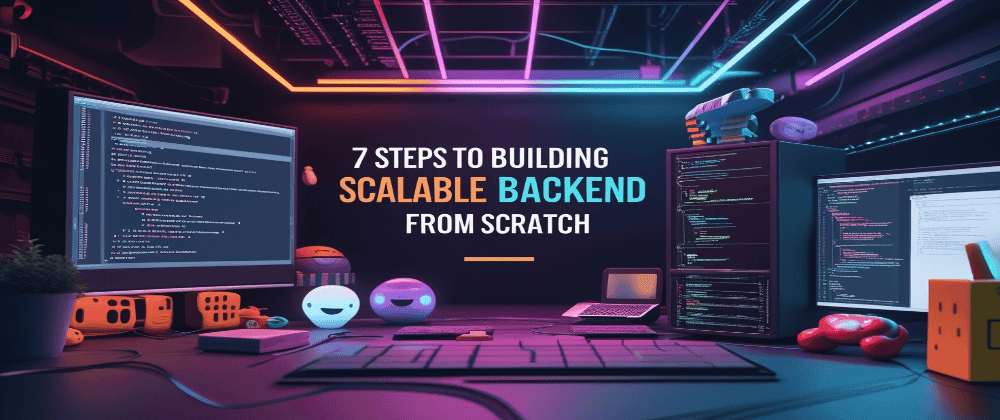 7 pasos para crear un backend escalable desde cero